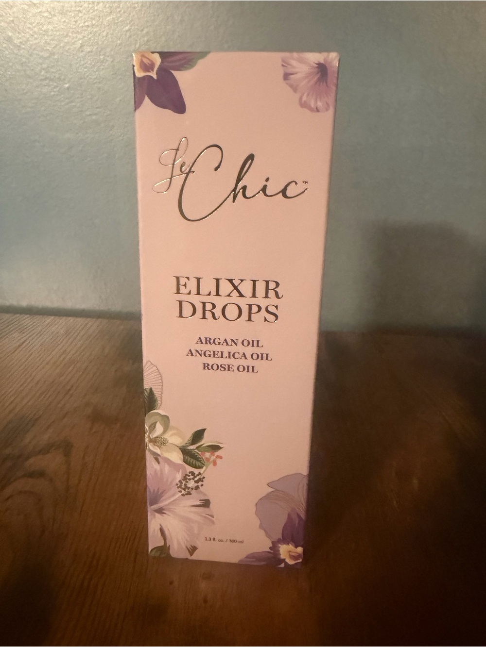 Le Chic Elixir Drops - Hair Treatment Oil- New Sealed in Box - 3.3 fl oz